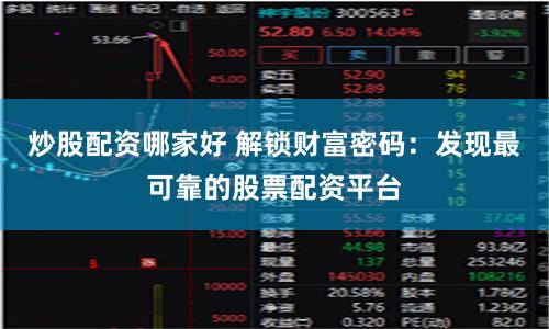 炒股配资哪家好 解锁财富密码：发现最可靠的股票配资平台