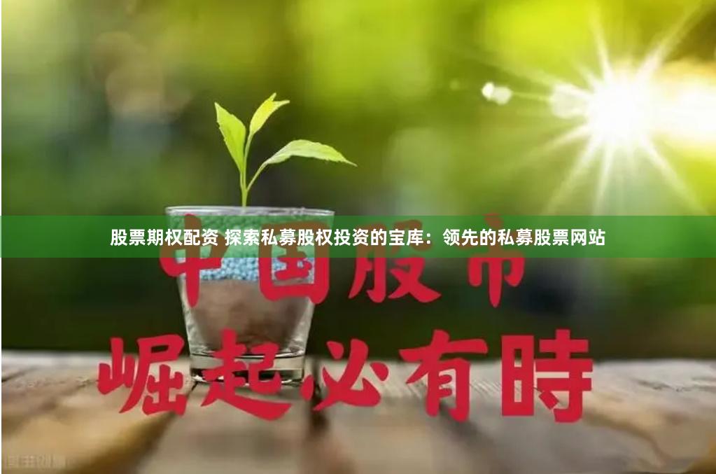 股票期权配资 探索私募股权投资的宝库：领先的私募股票网站